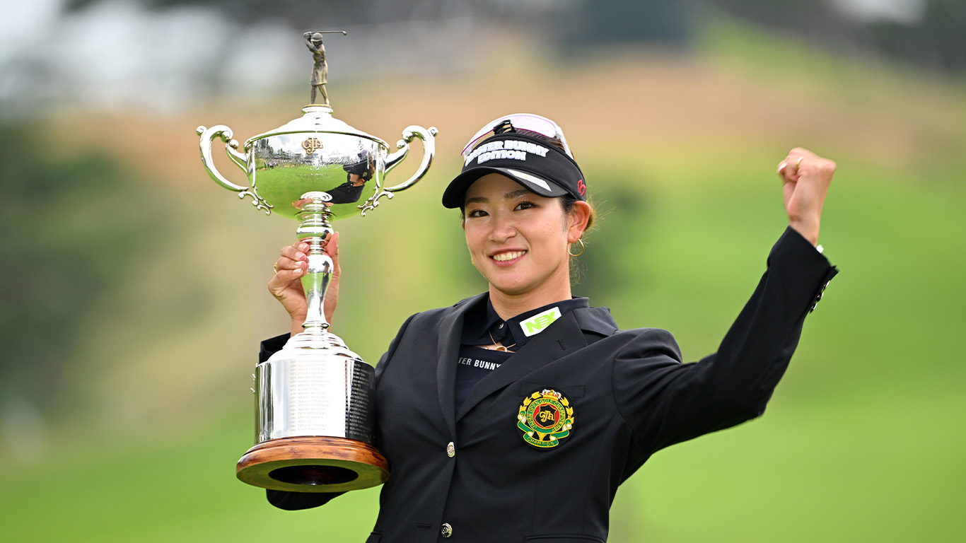 腰のケガから復活！原英莉花が3度目のメジャーVでツアー5勝目をゲット